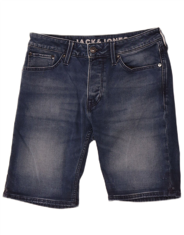 Jack & Jones Herren-Jeansshorts, Größe S, W29, Blau, Baumwolle