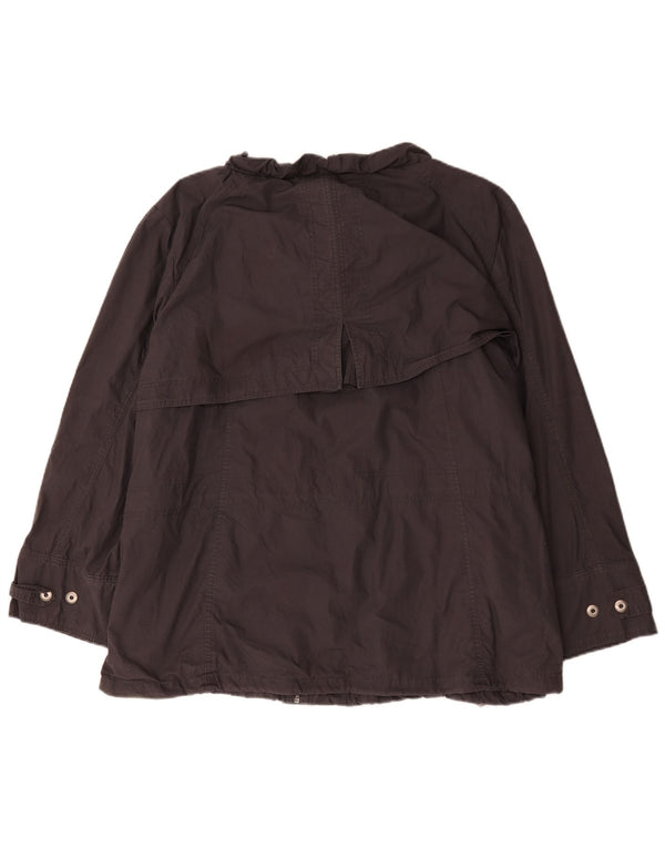 Marks & Spencer Damen-Militär-Utility-Jacke, UK 26 5XL, braune Baumwolle