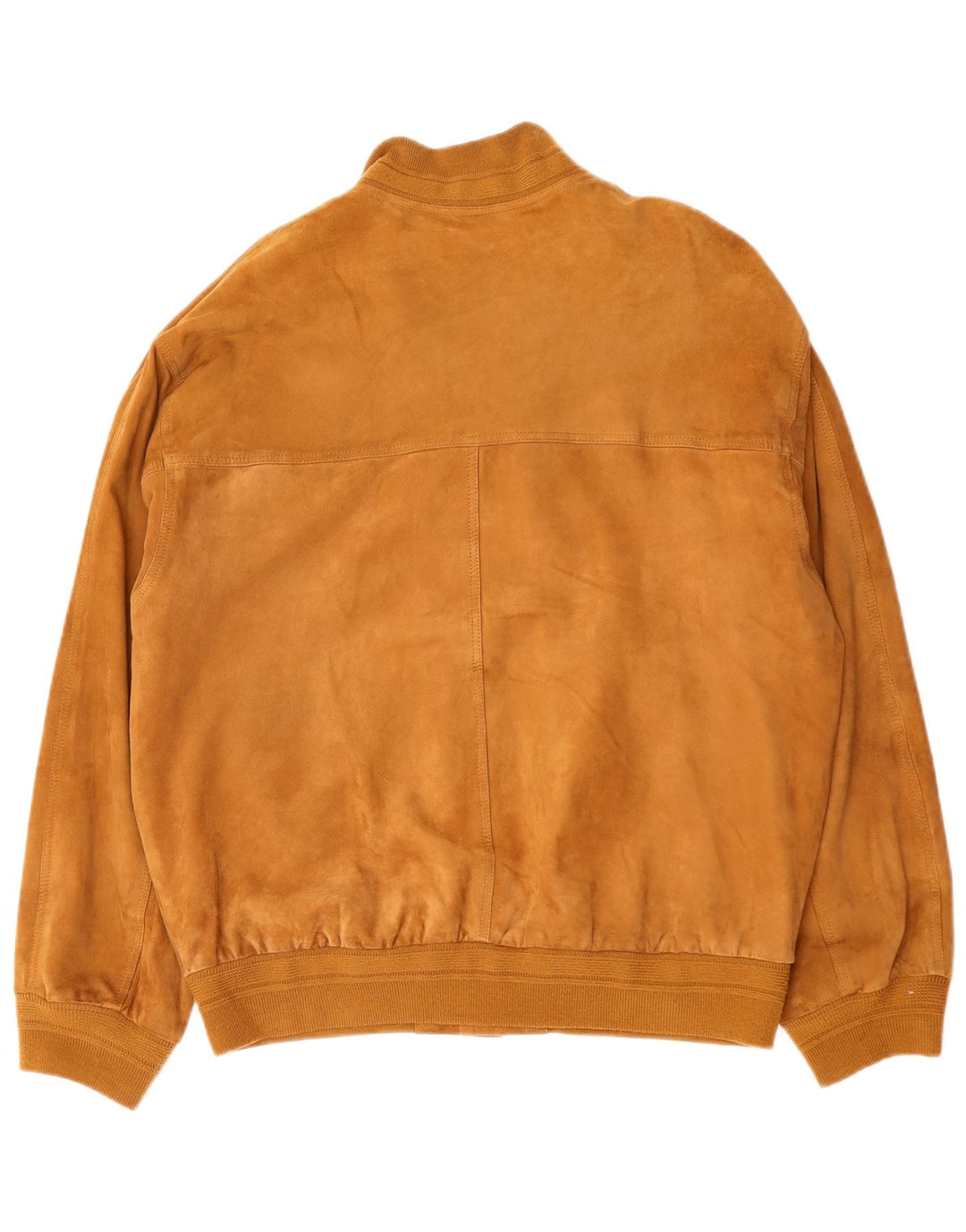 Vintage Herren Wildleder Bomberjacke IT 52 XL Braunes Leder