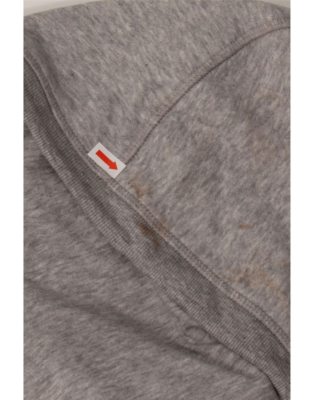 ADIDAS Damen Climalite Graphic Zip Hoodie Pullover UK 16/18 Large Grau