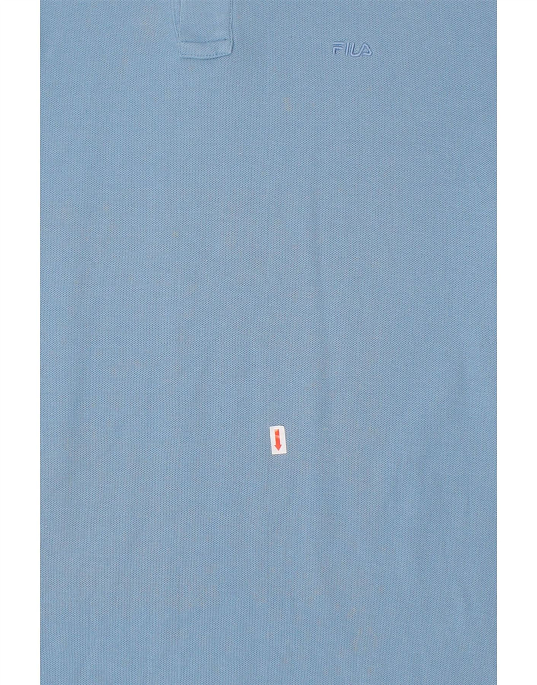 FILA Mens Polo Shirt Medium Blue Vintage Fila and Second-Hand Fila from Messina Hembry 