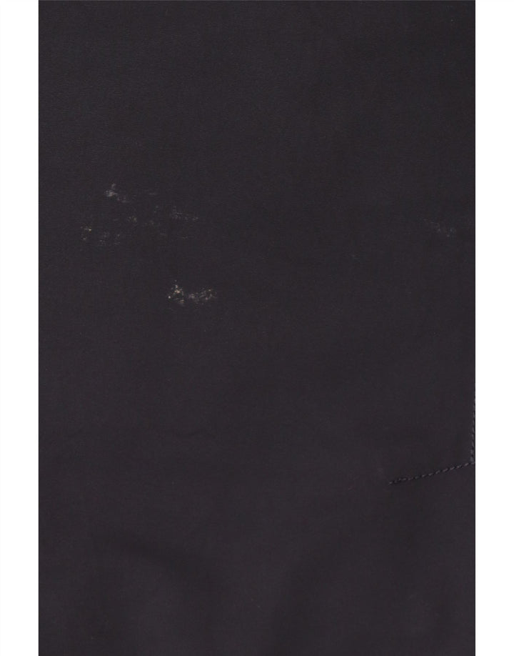 Moncler Herren gepolsterte Jacke Größe 4 XL Marineblau Polyester