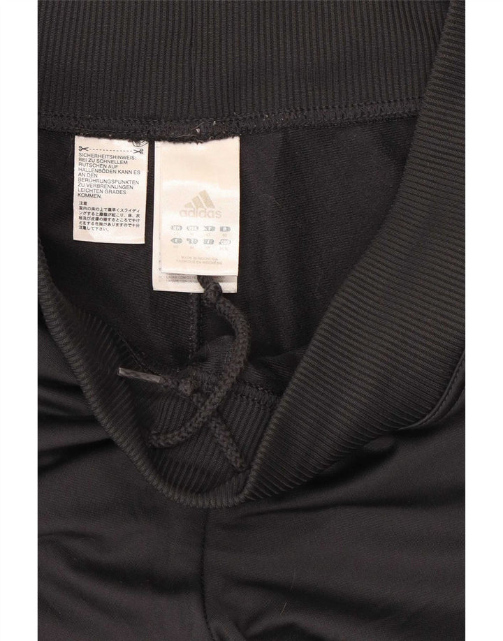 Adidas Damen Trainingshose UK 14 Mittelgraues Polyester