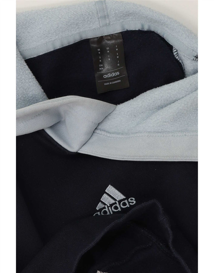 Adidas Herren Kapuzenpullover Medium Marineblau Farbblock