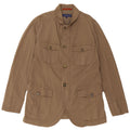 Trussardi Jeans Herren Utility-Jacke IT 54 2XL Beige Baumwolle