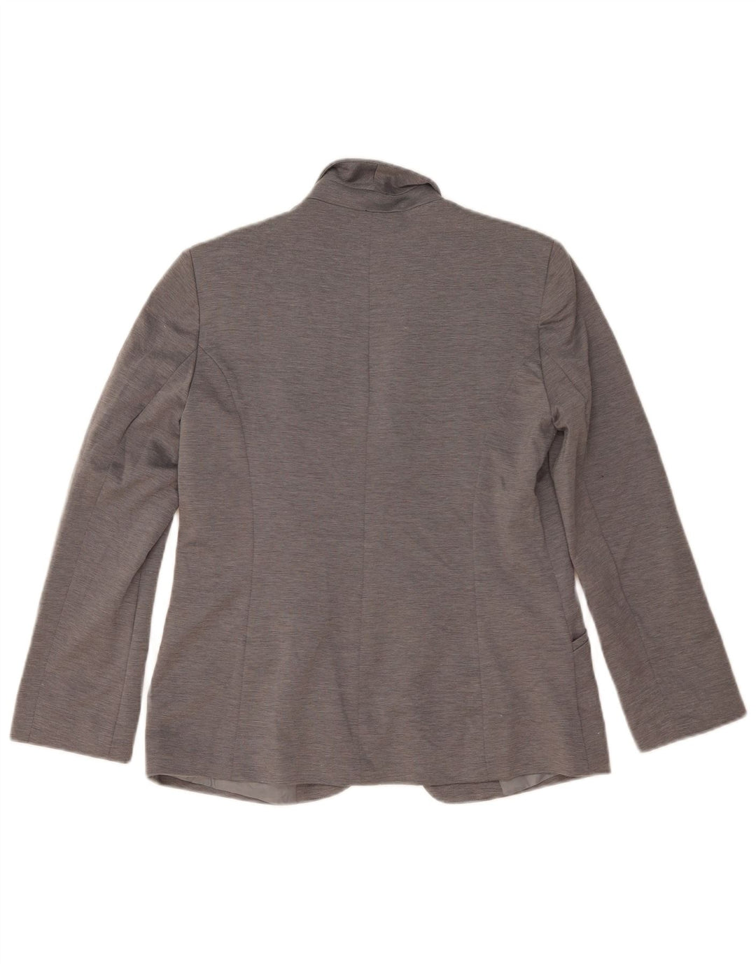 Offene Blazer-Jacke für Damen von Oasis, Gr. 10, Größe S, Grau, Nadelstreifen, Polyester