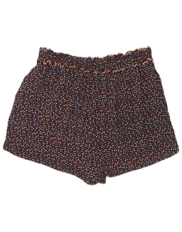 Jack Wills Damen Hotpants UK 12 Medium W30 Mehrfarbige Viskose mit Blumenmuster