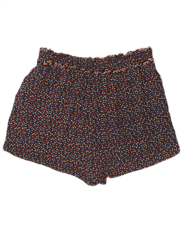 Jack Wills Damen Hotpants UK 12 Medium W30 Mehrfarbige Viskose mit Blumenmuster