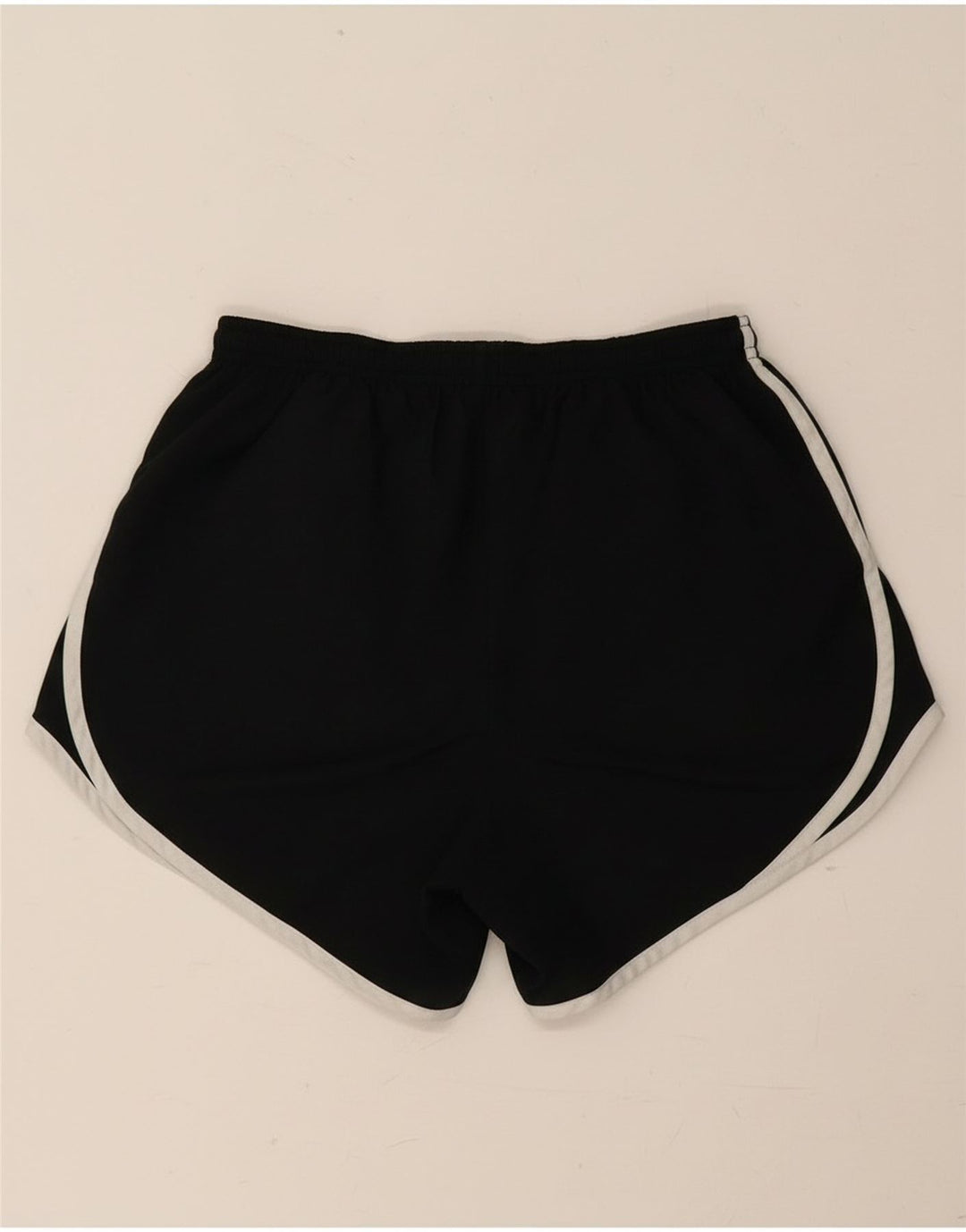 Nike Damen Dri Fit Sport Shorts UK 8 Small Schwarz Polyester