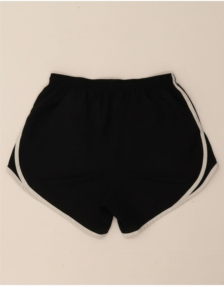 Nike Damen Dri Fit Sport Shorts UK 8 Small Schwarz Polyester