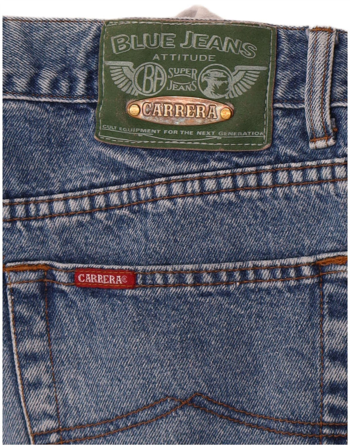 CARRERA Herren Straight Jeans W34 L32 Blau