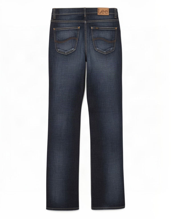 Lee Mens REED Bootcut Jeans W33 L36 Blue Cotton