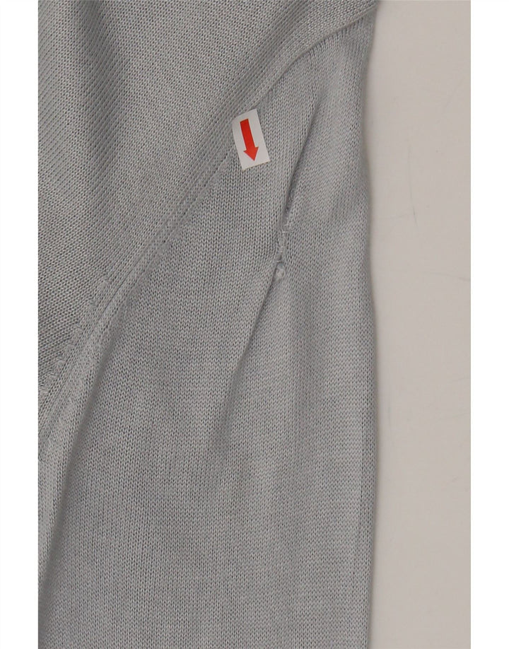 OASIS Womens Longline Open Cardigan Sweater UK 12 Medium Grey Viscose Vintage Oasis and Second-Hand Oasis from Messina Hembry 