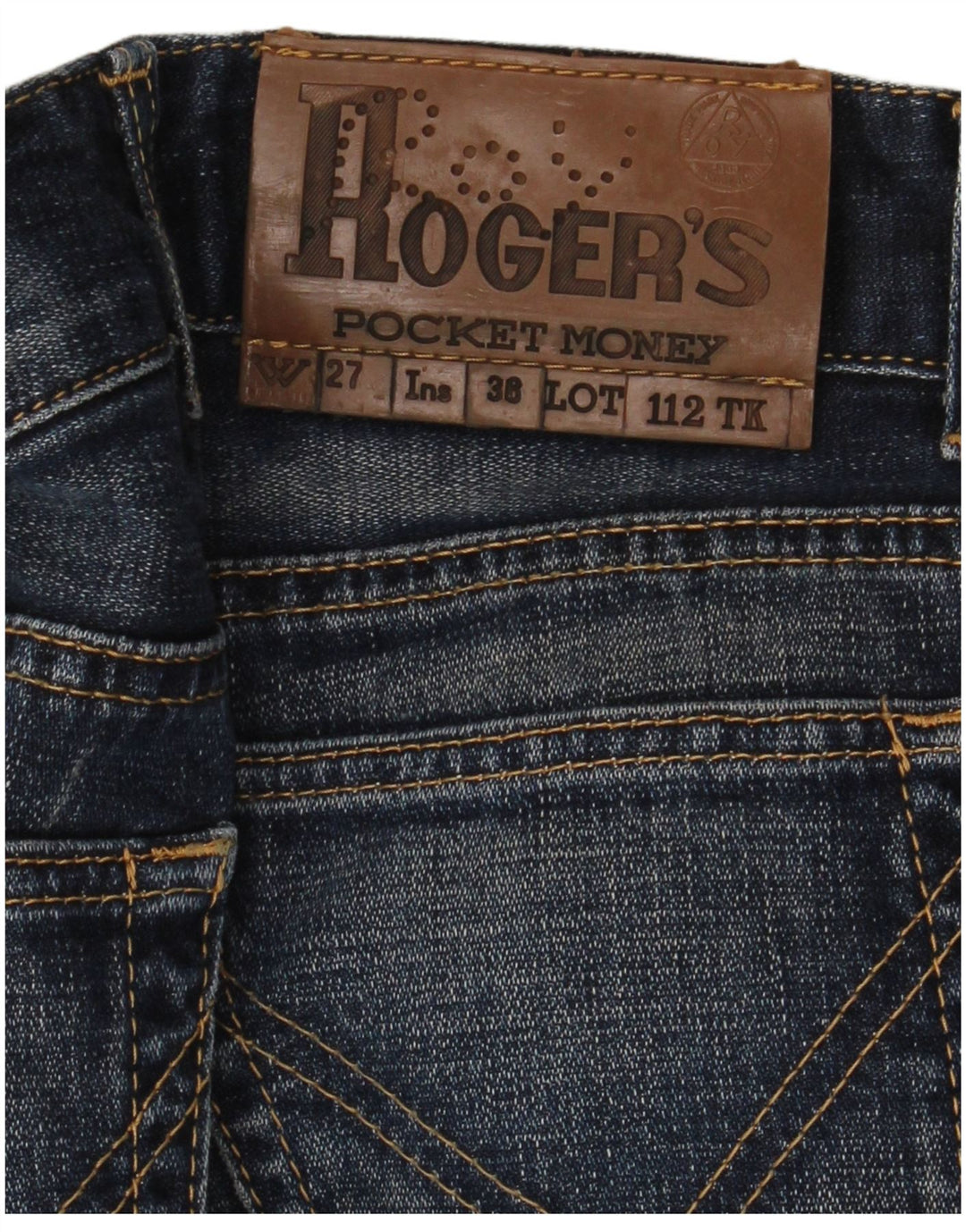 Roy Rogers Damen Straight Jeans W27 L26 Blau