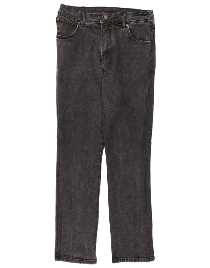 Wrangler Herren-Jeans mit normaler Passform, gerade Passform, W36, L32, graue Baumwolle