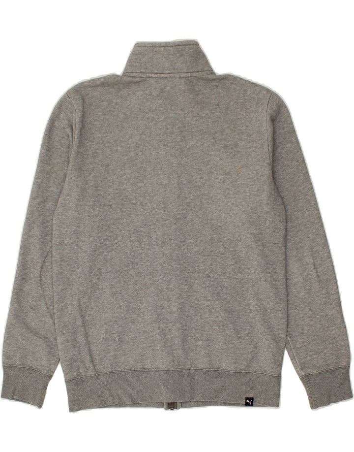 PUMA Mens Tracksuit Top Jacket Small Grey Cotton Vintage Puma and Second-Hand Puma from Messina Hembry 