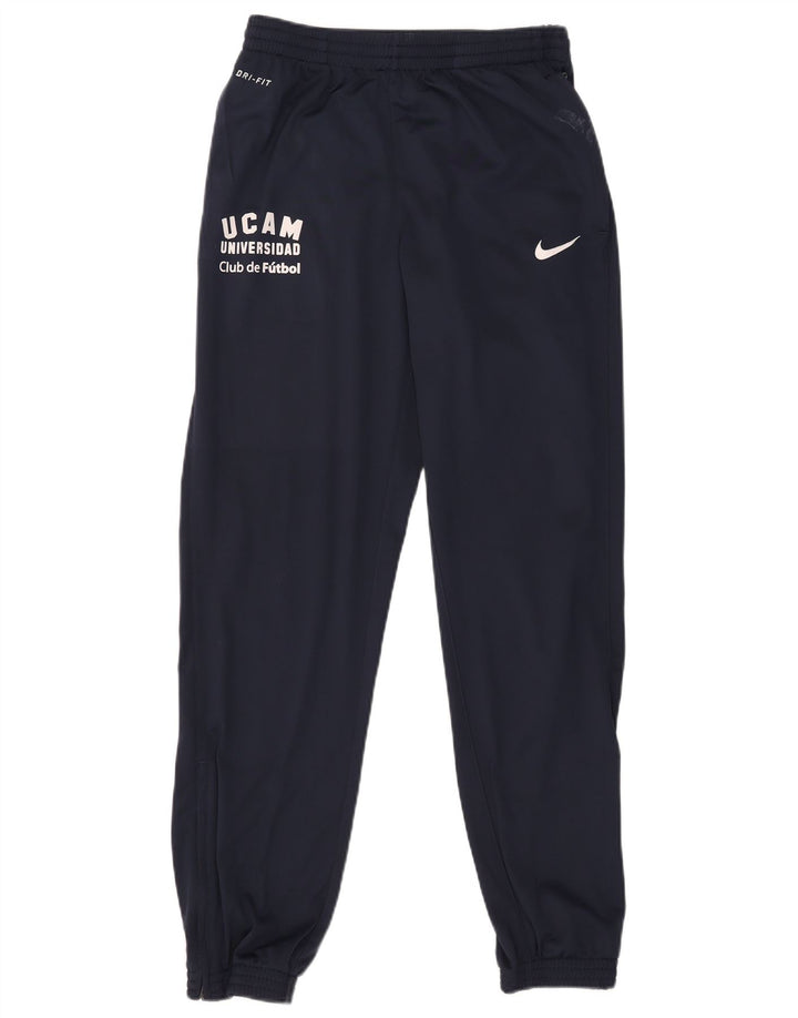 Nike Herren-Trainingsanzug mit Dri-Fit-Grafik, Jogginghose, Mittelblau