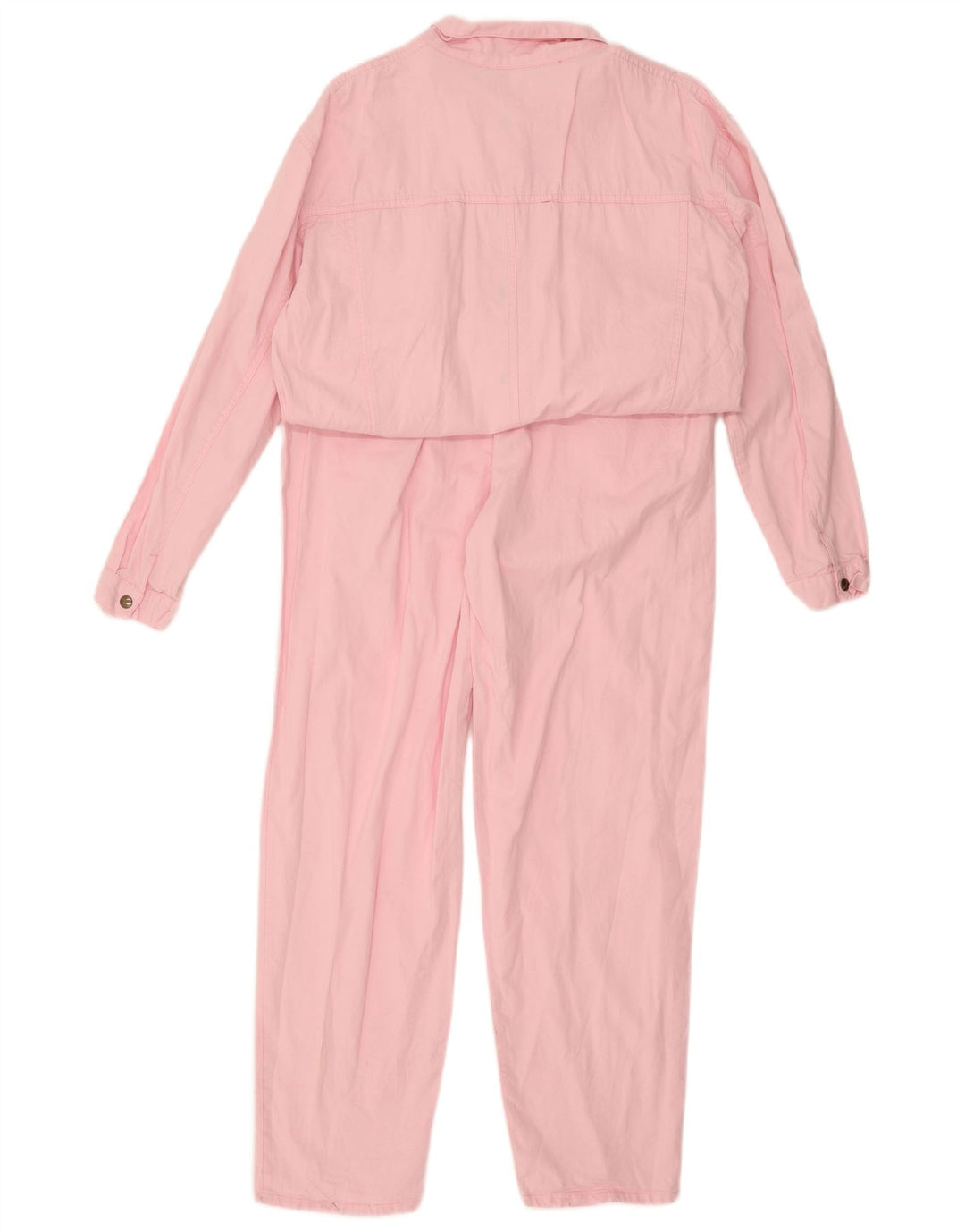 Vintage Damen Overall IT 48 XL Rosa Baumwolle