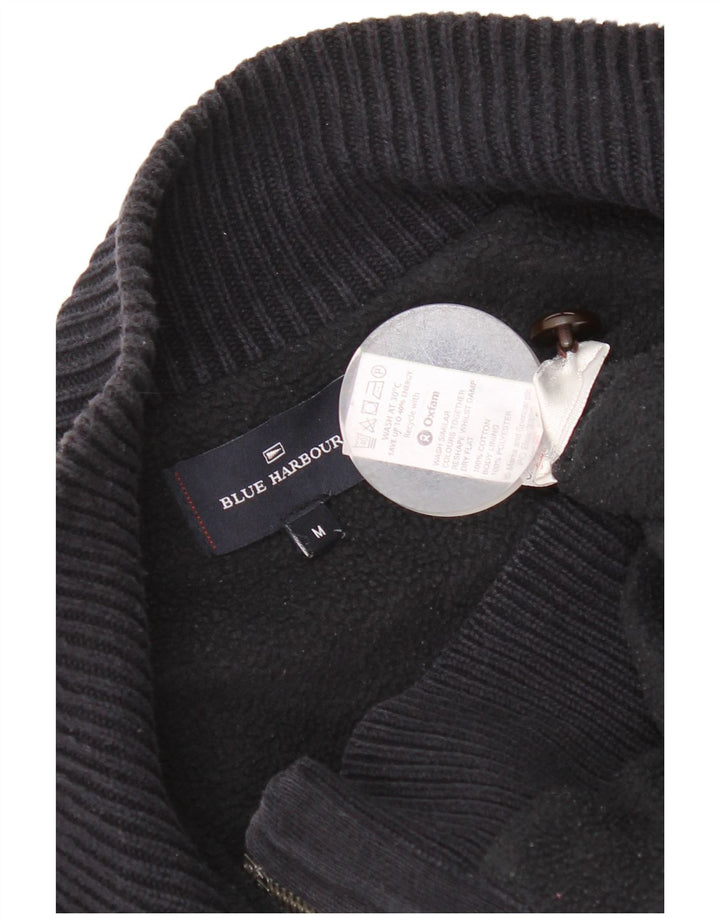 Marks & Spencer Damen Blue Harbour Cardigan Pullover UK 14 Mittelmarineblau