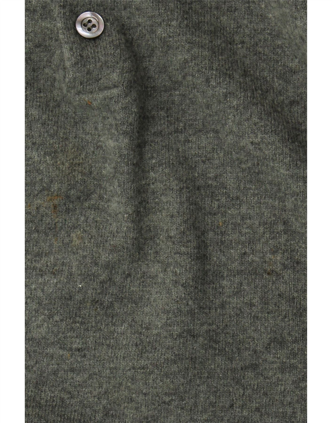 Benetton Herren-Pullover mit Rollkragen, Größe S, grüne Schurwolle