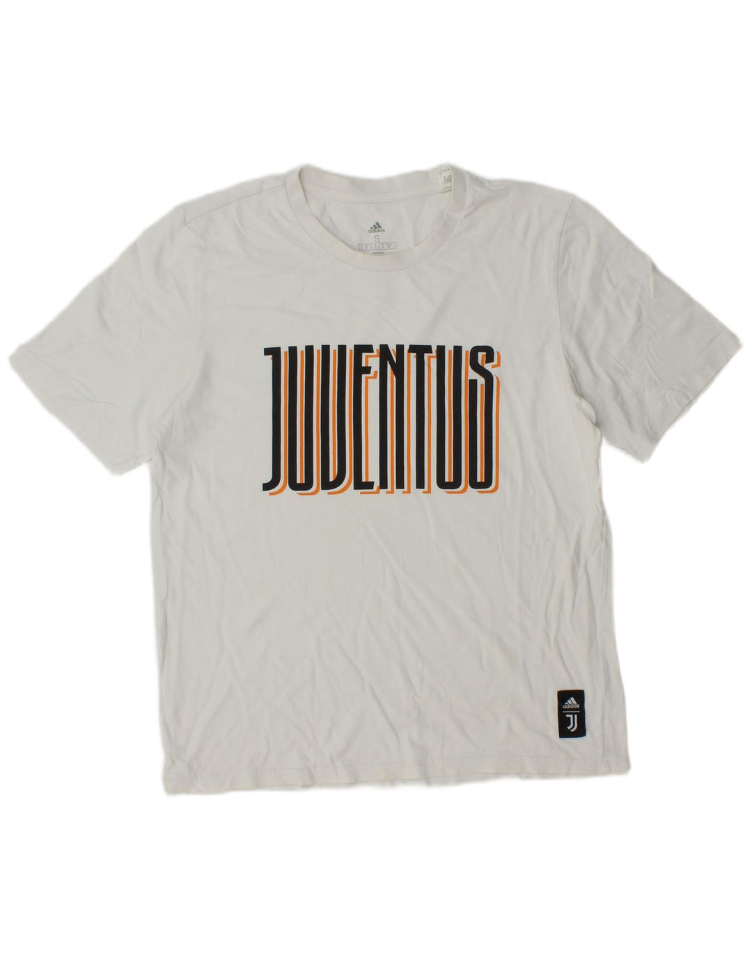 Adidas Herren Juventus T-Shirt mit Grafik, Größe S, Weiß