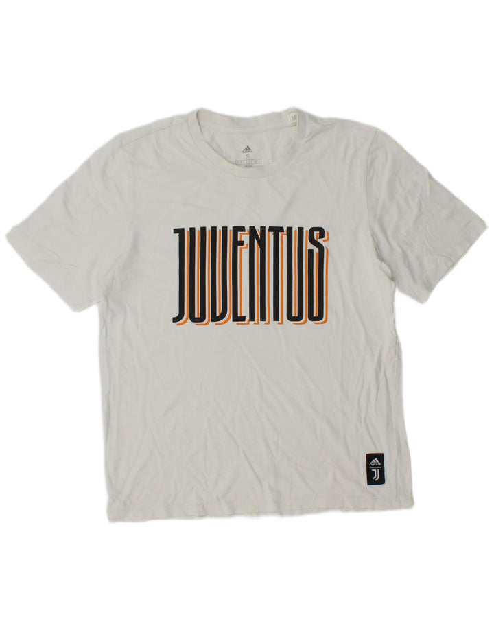 Adidas Herren Juventus T-Shirt mit Grafik, Größe S, Weiß
