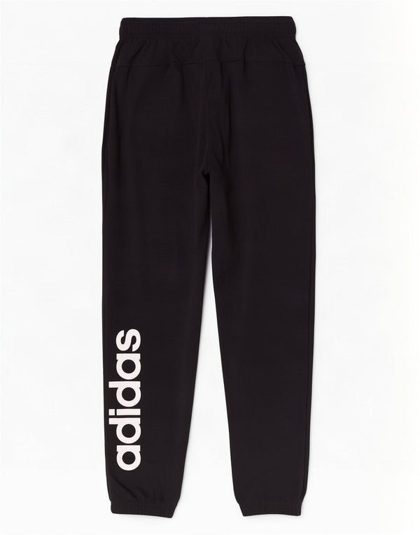 Adidas Herren-Trainingsanzug mit Grafik, Jogginghose, Größe S, Schwarz, Baumwolle