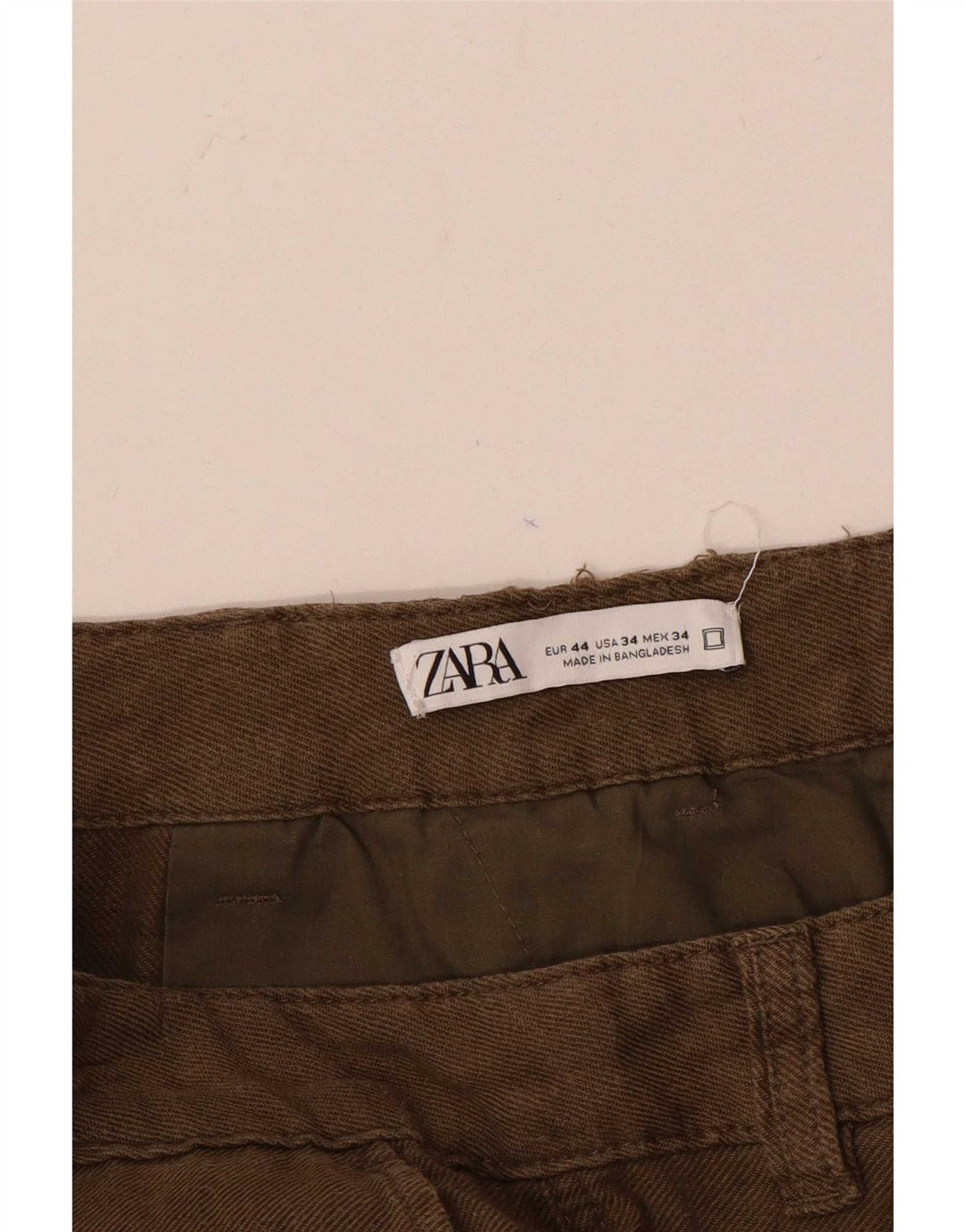 Zara Herren Cargoshorts EU 44 Large W34 Braun