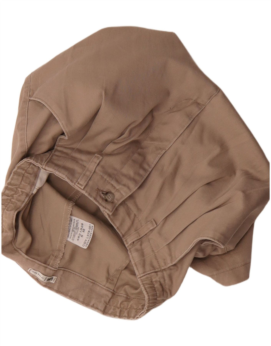 Lee Womens Pegged Chino Shorts US 8 Medium W28 Graue Baumwolle