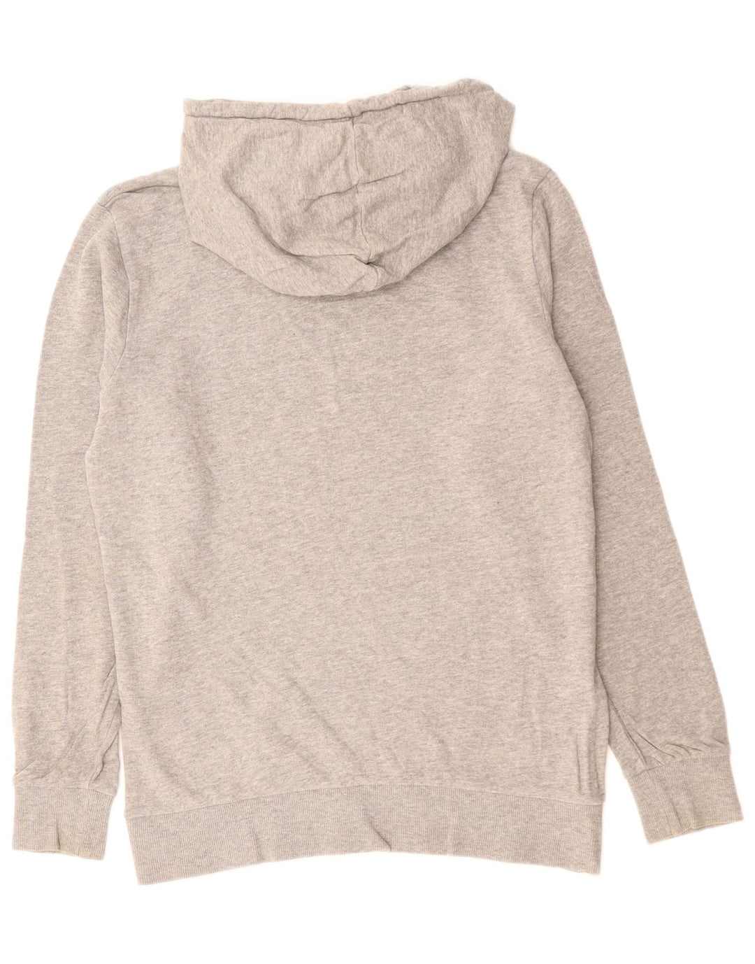 JACK & JONES Herren-Kapuzenpullover aus mittelgrau gesprenkelter Baumwolle