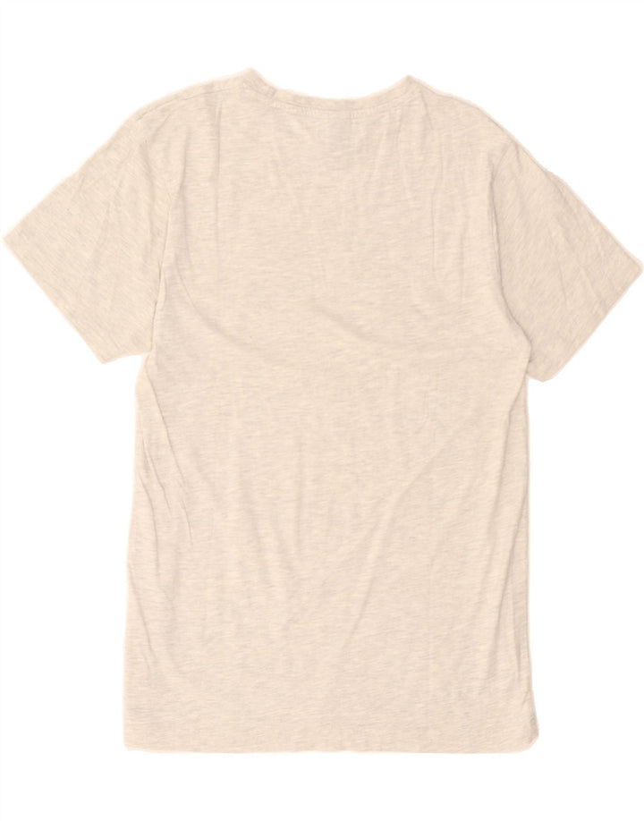 ELLESSE Womens Graphic T-Shirt Top UK 10 Small Grey Cotton Vintage Ellesse and Second-Hand Ellesse from Messina Hembry 