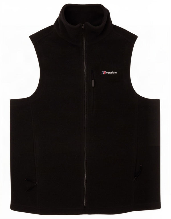 Berghaus Herren Fleeceweste UK 40 Large Schwarz Polyester