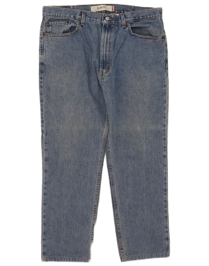 Levi's Herren 512 Slim Jeans W38 L27 Blaue Baumwolle