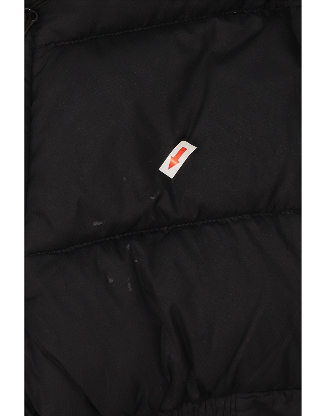SALEWA Wattierte Herrenjacke mit Kapuze, EU 50, Größe L, Schwarz, Polyamid