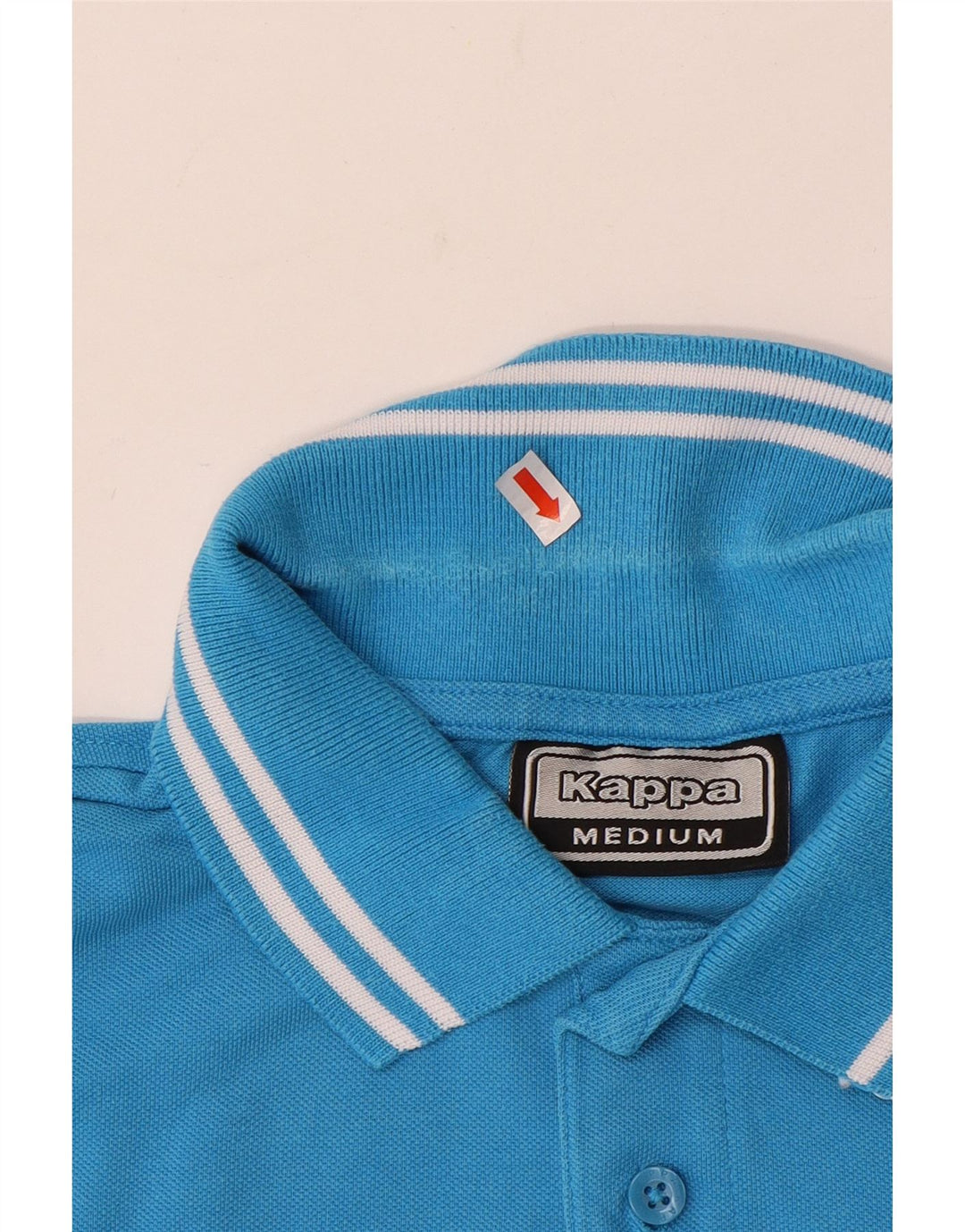 Kappa Herren-Poloshirt aus mittelblauer Baumwolle