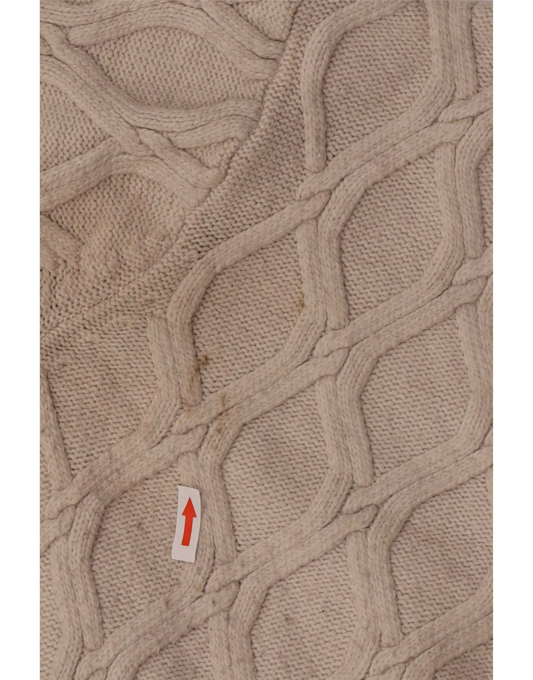 Marks & Spencer Damen Crop Pullover mit Rundhalsausschnitt, UK 14, Mittelbeige