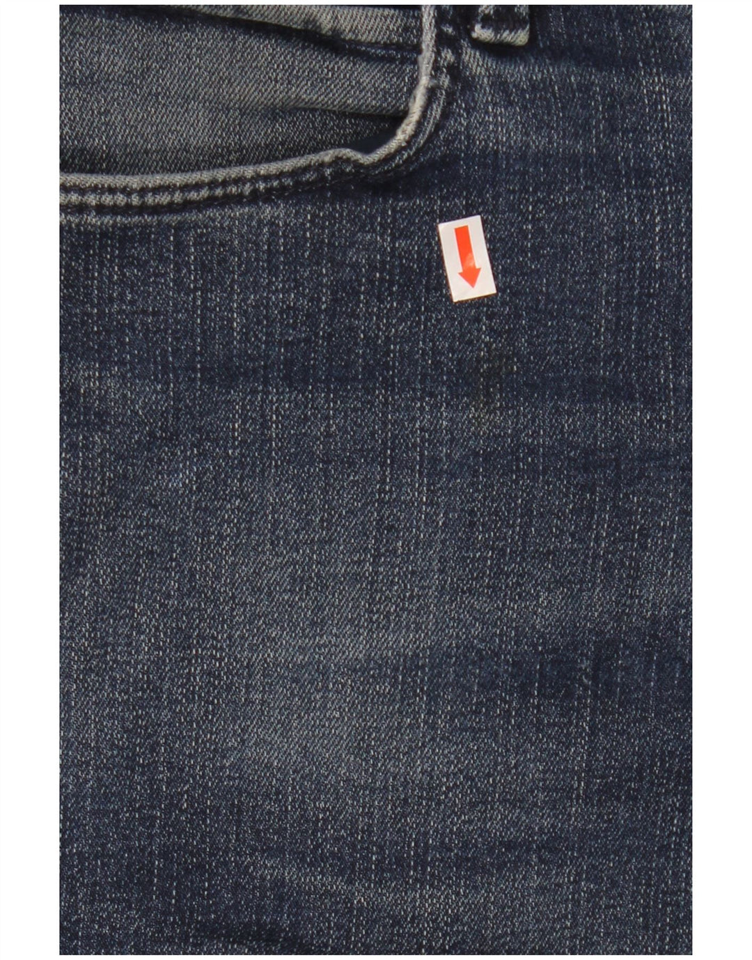HUGO BOSS Herren Straight Jeans W34 L27 Blaue Baumwolle