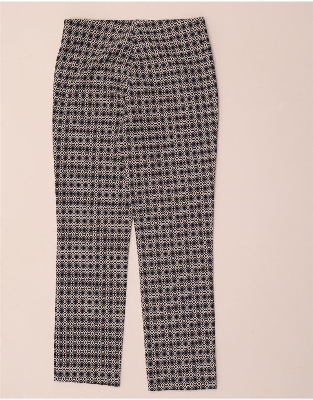 ZARA Damen-Freizeithose, mittelgroß, W28, L28, mehrfarbig, geometrisch