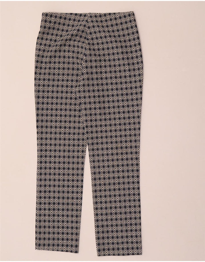 ZARA Damen-Freizeithose, mittelgroß, W28, L28, mehrfarbig, geometrisch
