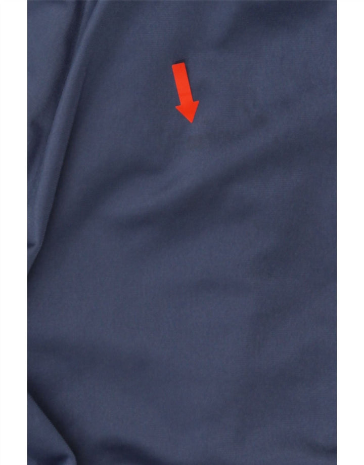 Adidas Herren-Trainingshose aus mittelblauem Polyester