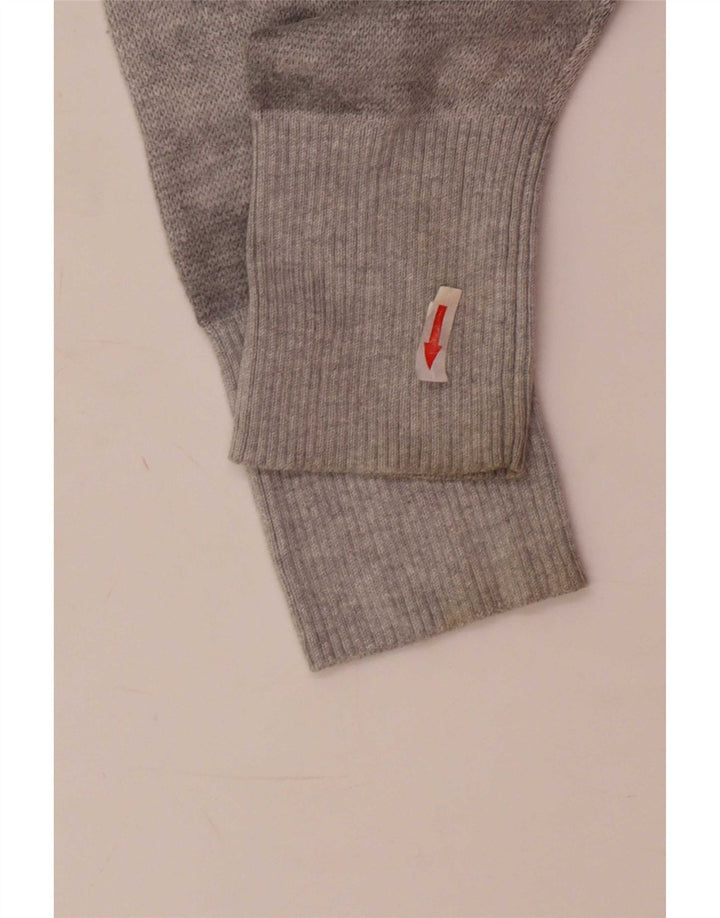 Eddie Bauer Damen Petite Rundhalspullover Pullover UK 14 Mittelgrau