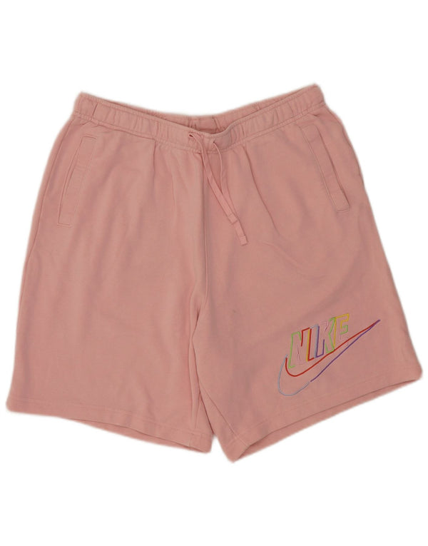 Nike Mens Graphic Sport Shorts XL Pink Cotton