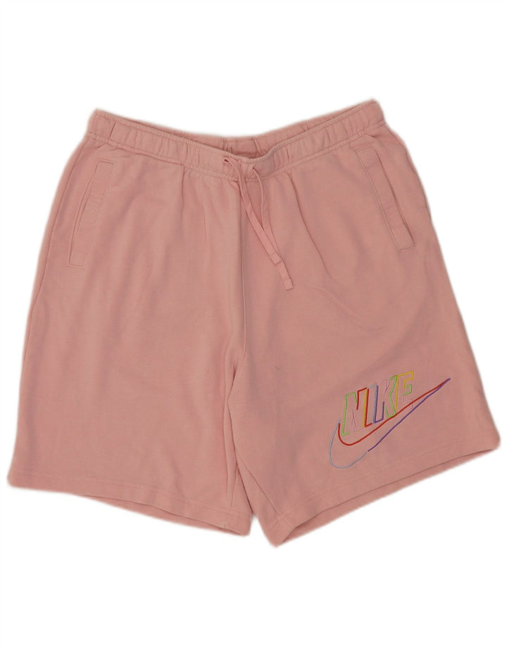 Nike Herren Graphic Sport Shorts XL Rosa Baumwolle