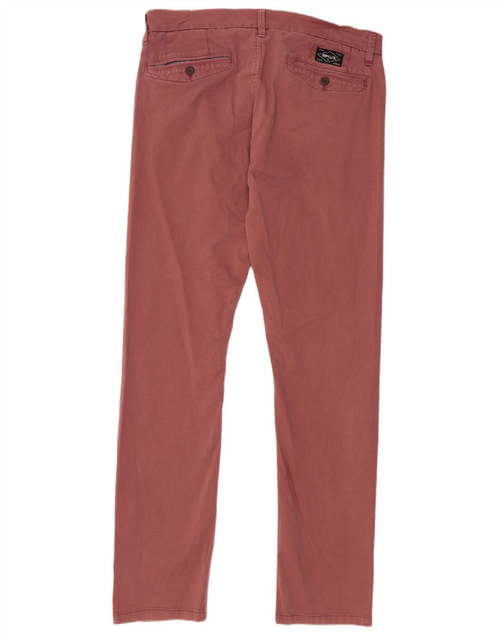 Rip Curl Slim Chino-Hose für Herren, W34, L30, Kastanienbraun, Baumwolle