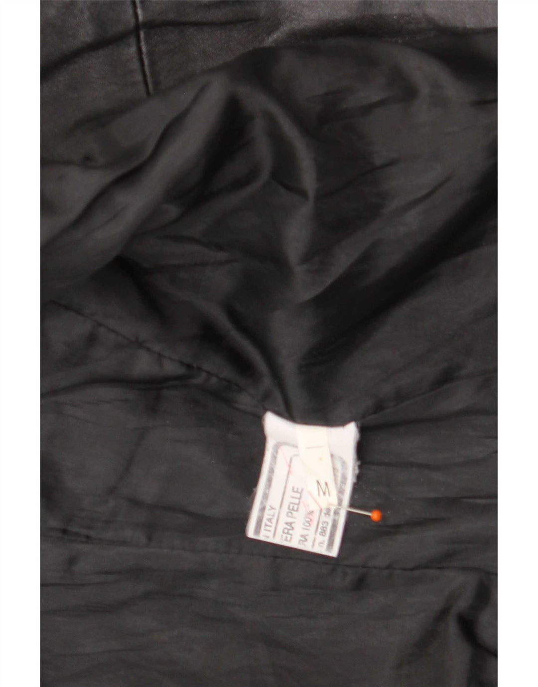 Sasch Damen Crop Lederjacke UK 12 Medium Schwarz