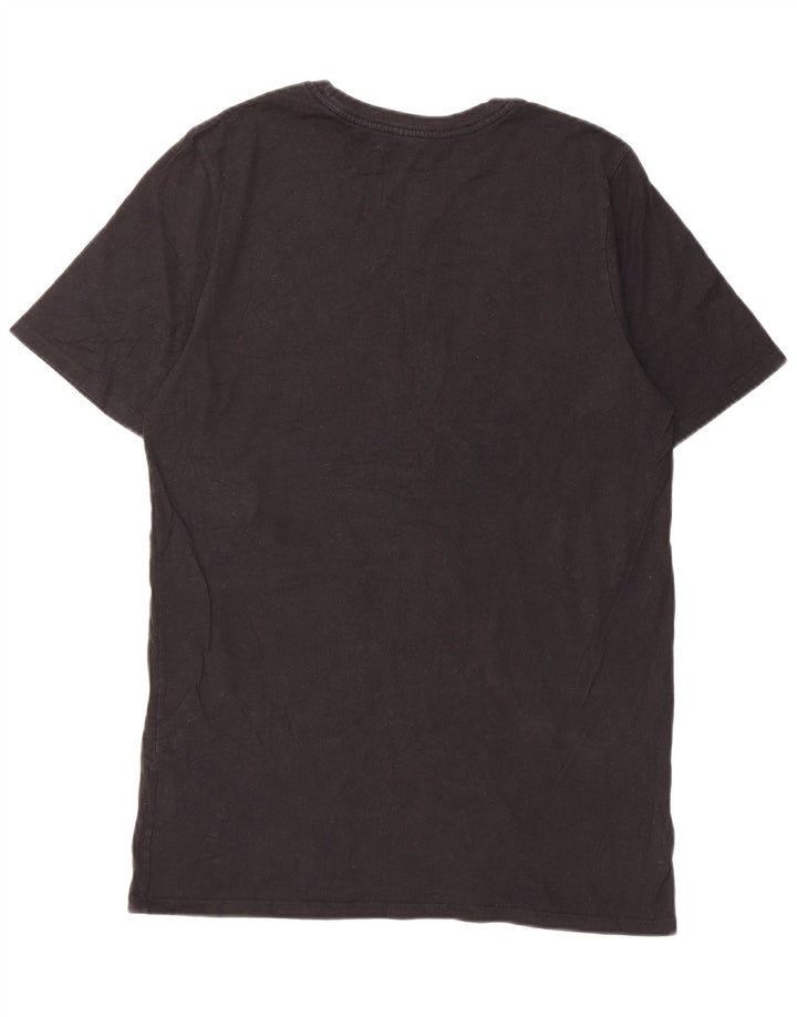 Nike Herren-T-Shirt mit Grafik, Größe S, schwarze Baumwolle