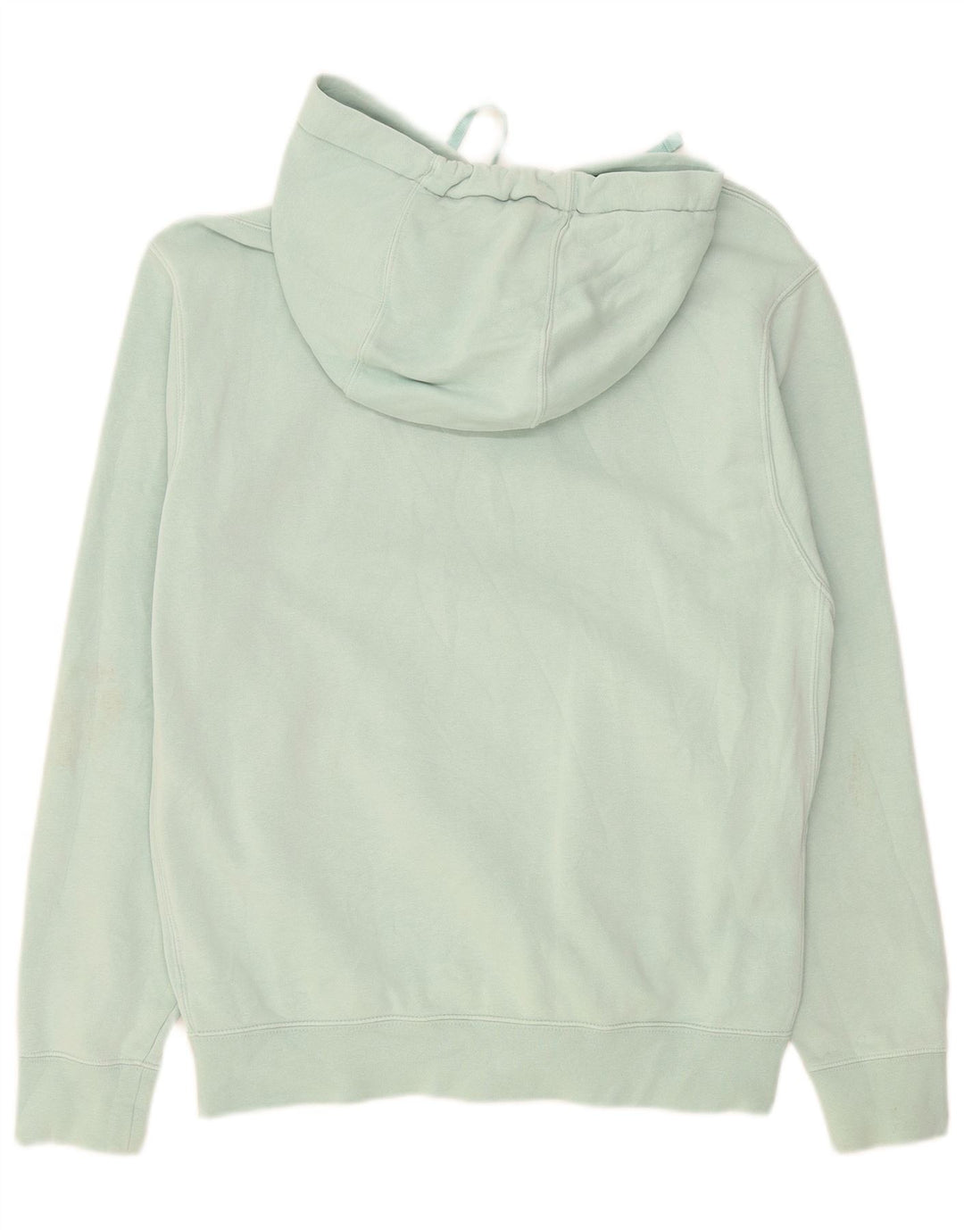 Nike Damen Kapuzenpullover UK 14 Mittelgrüne Baumwolle