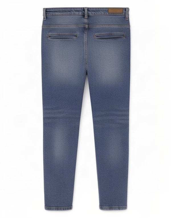 Zara Mens Slim Jeans EU 44 Large W34 L26 Blue Cotton