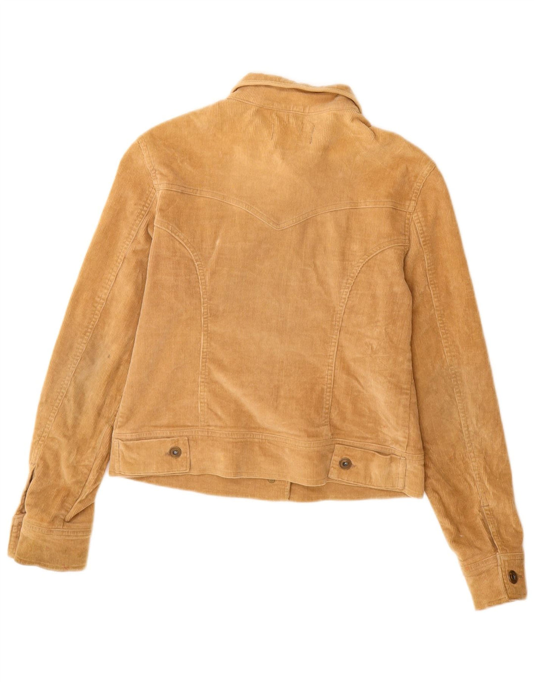 A Wear Damen Cordjacke UK 12 Mittelbeige Baumwolle