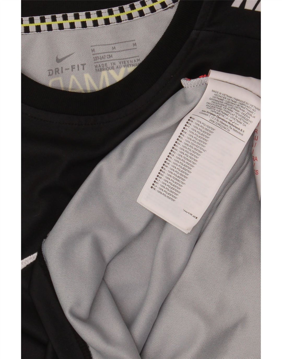 NIKE Mercurial Graphic T-Shirt für Jungen, 10–11 Jahre, mittelschwarzes Polyester